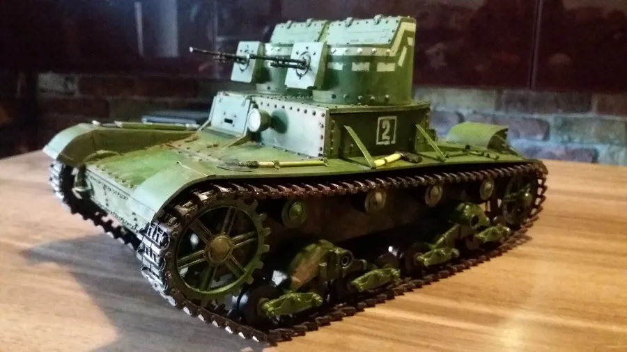 T-26 1932 tank model set
