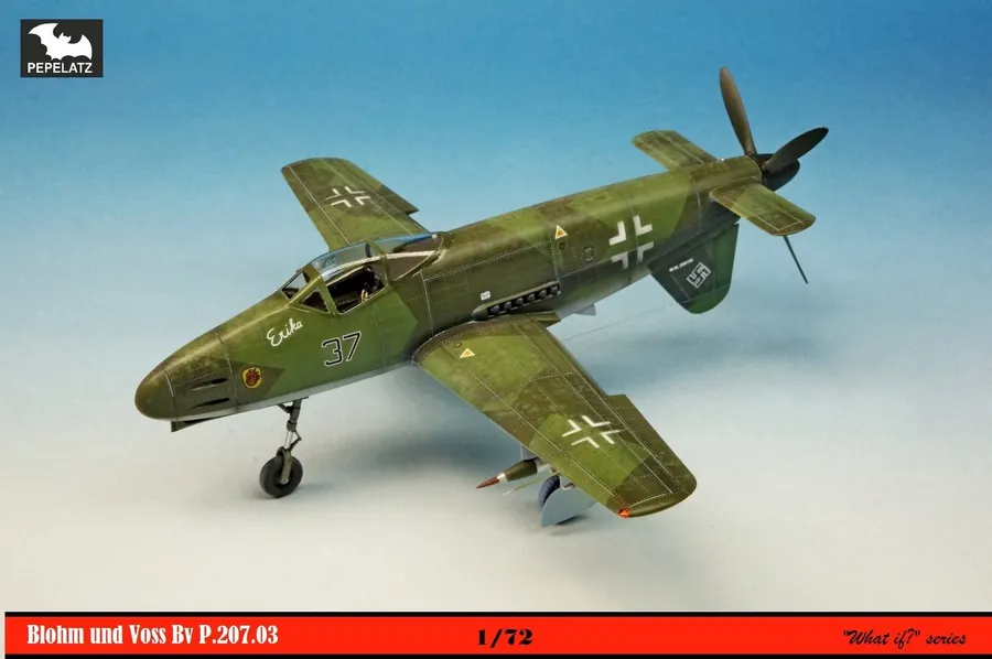 Blohm&Voss P.207.03, Pepelatz