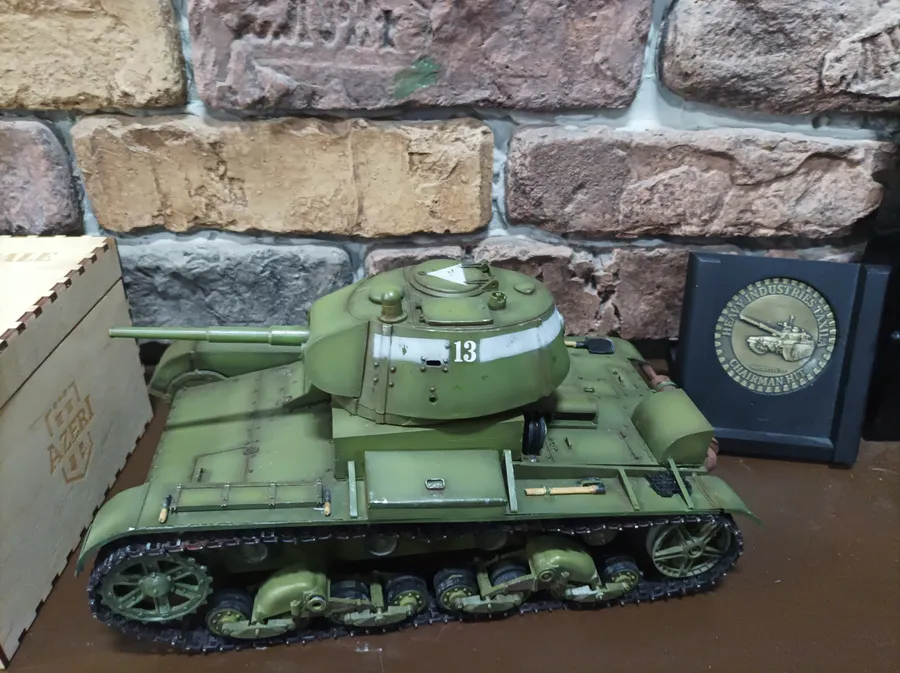 T-26 1938 tank model set